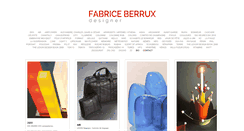 Desktop Screenshot of fabriceberrux.com