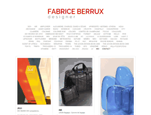 Tablet Screenshot of fabriceberrux.com